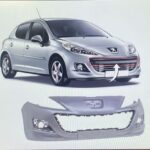 PEUGEOT ÖN TAMPON (DESTEKLİ ) PG 207 2009-