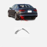 AUDİ ARKA TAMPON ÇITASI SOL S-LİNE GRİ A4 2020-