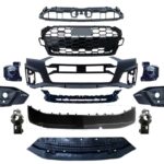 AUDİ ÖN TAMPON SET S-LİNE SİYAH ( PANJURLU ) A5 2020-