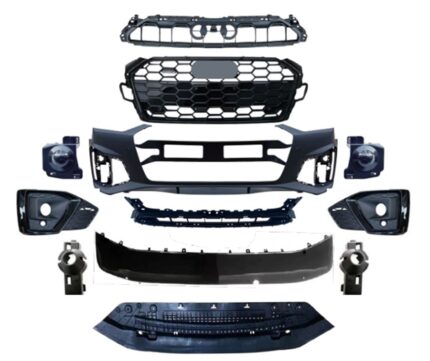 AUDİ ÖN TAMPON SET S-LİNE SİYAH ( PANJURLU ) A5 2020-