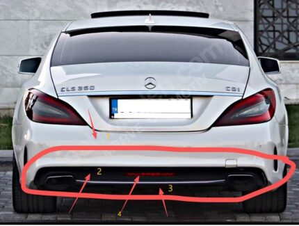 MERCEDES ARKA TAMPON AMG SET W218 2015-