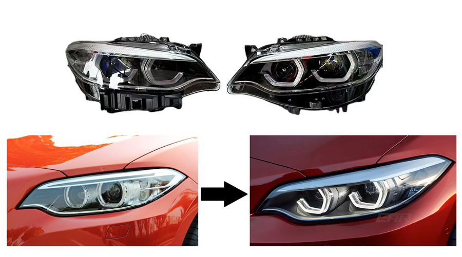 BMW F22 2013- XENON İÇİN 2016- FULL LED FAR SETİ (ORJ) BMW F22 2013- XENON İÇİN 2016- FULL LED FAR SETİ (ORJ)