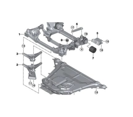 BMW MOTOR ALT MUHAFAZA PLS.G60/G68 2024-
