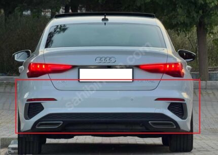 AUDİ ARKA TAMPON SET "SEDAN" (S-LİNE) A3 2021-