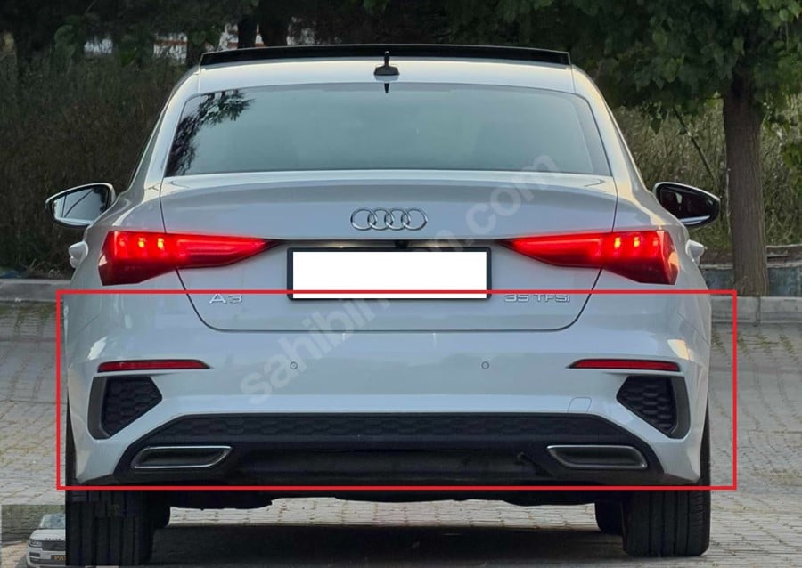 AUDİ ARKA TAMPON SET "SEDAN" (S-LİNE) A3 2021- AUDİ ARKA TAMPON SET "SEDAN" (S-LİNE) A3 2021-