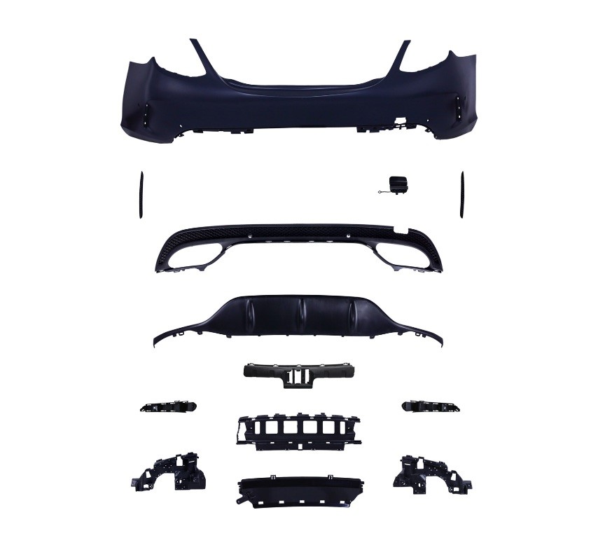 MERCEDES ARKA TAMPON AMG SET KOMPLE (DİFÜZÖRLÜ) W205 2014- MERCEDES ARKA TAMPON AMG SET KOMPLE (DİFÜZÖRLÜ) W205 2014-